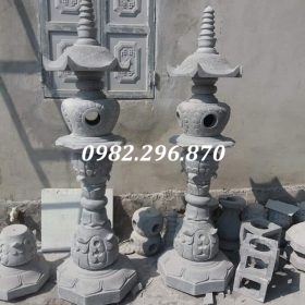 đèn đá cột tròn đẹp nhất