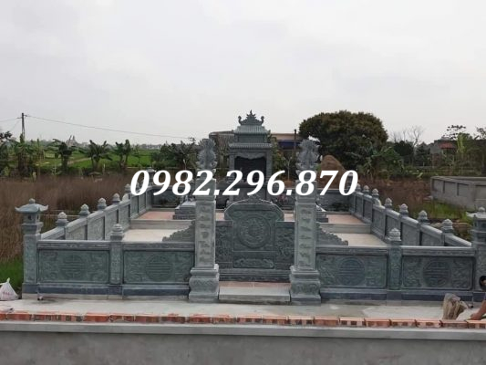 toàn bộ khu lăng mộ đá