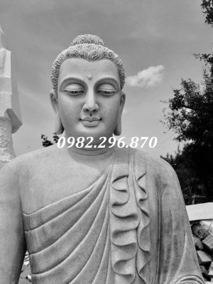 Mẫu tượng đá Phật thích ca mâu nị