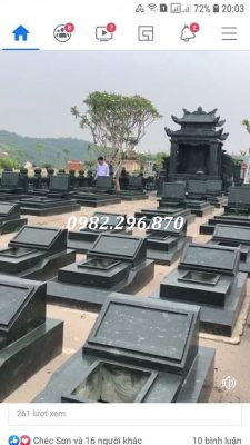 mộ tam cấp nguyên khối
