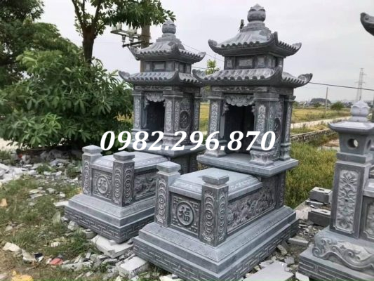 Mộ đá xanh giá rẻ tại Ninh Bình