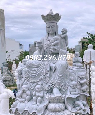 Tượng đá ngài Đại Nguyện Địa Tạng Vương Bồ Tát