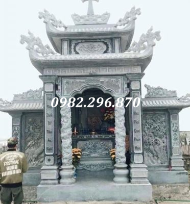 lăng thờ đá xanh cao cấp