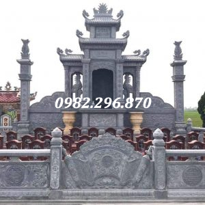 Mẫu khu lăng mộ gia tộc chuẩn phong thủy